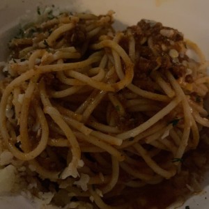 spaguetti a la bolognese