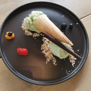 Helado de Avocado. 