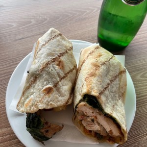 Wrap de pollo cesar 