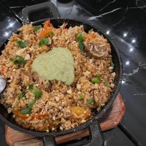 Arroz de cochinillo