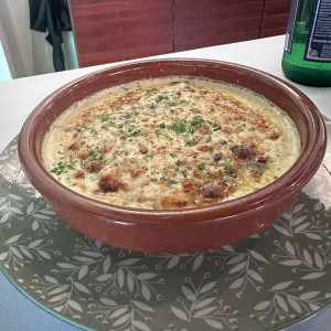 Canelones con cochinillo 