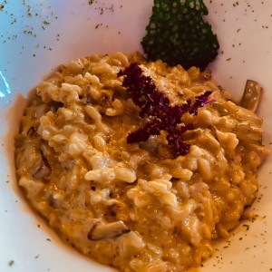 risotto de hongos