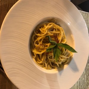 Espaguetis a la Carbonara