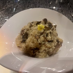 Risotto de Hongos Porcini y Trufa Fresca
