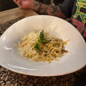 Espaguetis a la Carbonara