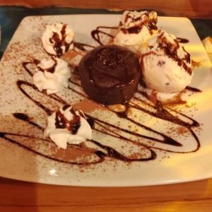 Volcan de chocolate 