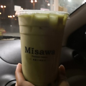 Bubble Tea de Matcha