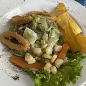 Ceviche de Corvina con Crema de Aguacate