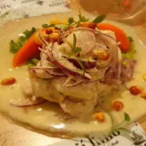 Entradas - Ceviche de Corvina