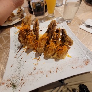 Langostinos al Panko