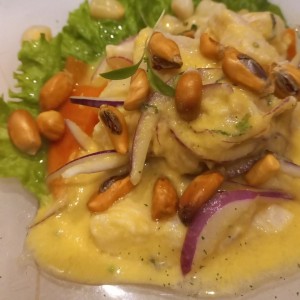 Entradas - Ceviche de Corvina