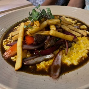 Risotto Lomo Saltado