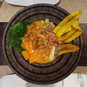 Entrada Ceviche Frito