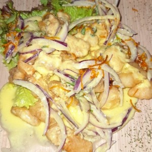 Entradas - Ceviche Frito