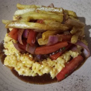 Risotto Lomo Saltado