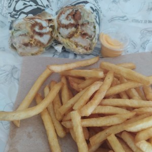 Wrap de pollo