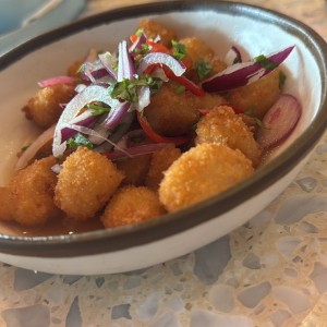 Ceviche Frito de Pescado Blanco