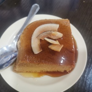 Flan de la casa 