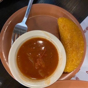 Empanada de maiz ropa vieja