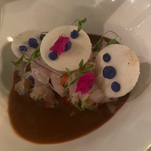 CEVICHE DE CORVINA FRESCA