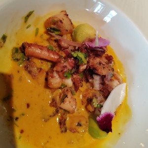 CEVICHE DE PULPO PARRILLADO