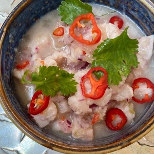 Ceviche de pescado