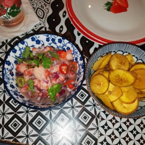 Ceviche de pulpo 