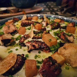 Pulpo a la brasa