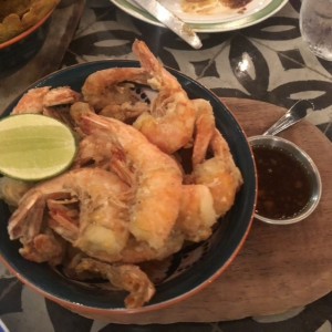 Camarones fritos