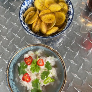 Ceviche de pescado 