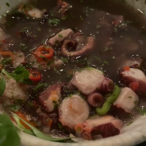 Ceviche de pulpo