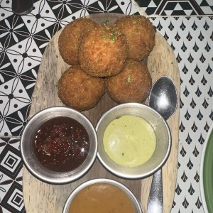 Croquetas de pulpo 