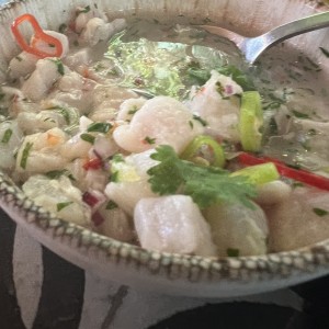 Ceviche de pescado