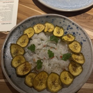 Ceviche de Mamón chino (Vegano)