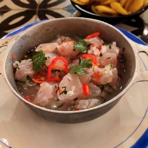 Ceviche de corvina