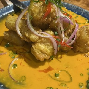 Pescado Afro tempura