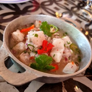 Ceviche de pescado