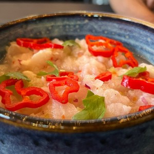 Ceviche de pescado