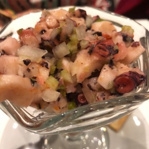 ceviche de pulpo