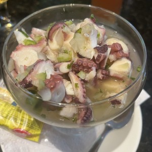 Ceviche de pulpo