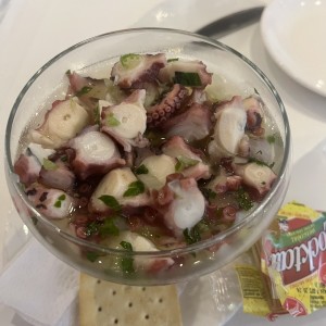 Ceviche de pulpo 