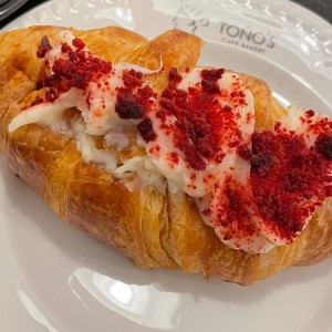 Croissant chesscake de fresa