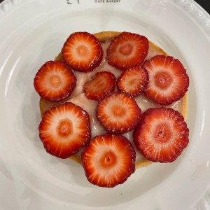 tartaleta de fresas