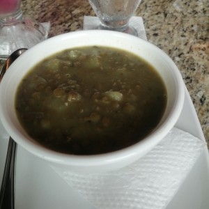 Sopa de lentejas