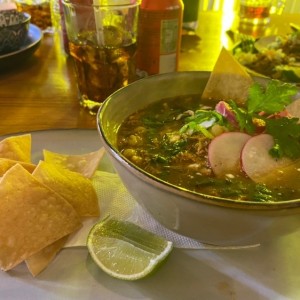 Pozole de Pollo // Chicken Pozole