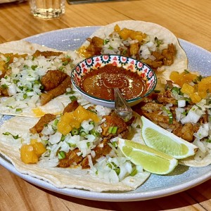 Tacos al Pastor Estilo Tapachula