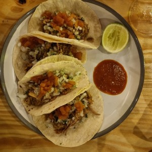 Tacos al Pastor Estilo Tapachula