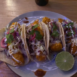 Tacos de Pescado Acevichado