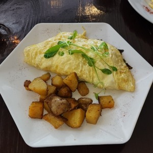 Desayunos Salados - Omelette Griego