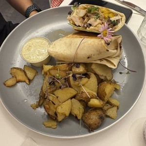 Breakfast Burrito (Libre de gluten +2)
